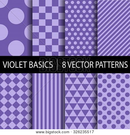Vector Drawings. 2018 The Color Of The Year. Modern Minimal Backgrounds. Different Sizes Of Spots, L