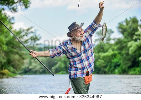 Hobby Sport Activity. Fish Farming Pisciculture Raising Fish Commercially. Pensioner Leisure. Fish O