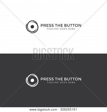 Press The Button Logo For Your Best Company