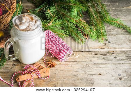 Christmas Tom And Jerry Cocktail