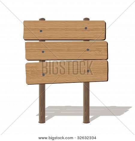 Træ tegn isoleret