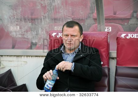 Allenatore del FC Otelul Galati Mr Dorinel Munteanu