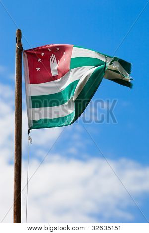 Bandera de Abjasia