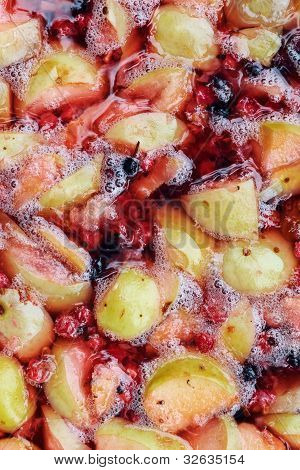 Compota de manzana