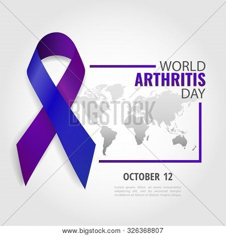 Vector Illustration On The Theme World Arthritis Day