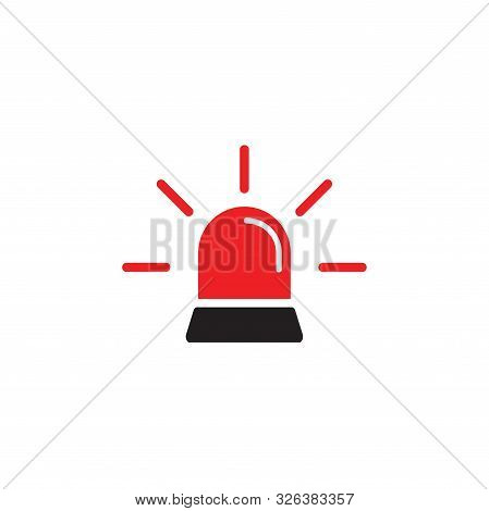 Siren Graphic Design Template Vector Isolated Illustration