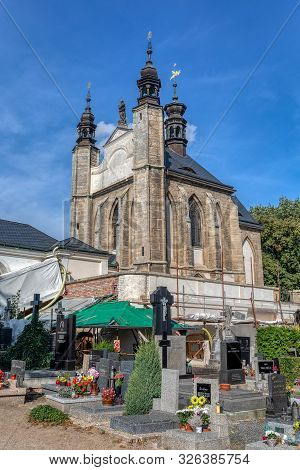 Kutna Hora, Czech Republic, September 15.2019, Kostnice Sedlec Ossuary, Church Of All Saints. Unesco