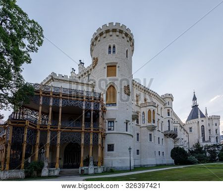 Czech Republic Castle Hluboka Nad Vltavou