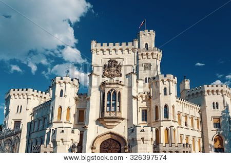 Czech Republic Castle Hluboka Nad Vltavou