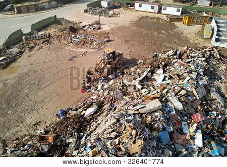 Aftermath Of Gota Fria - Cold Drop Extreme Weather Floodwaters Disaster 2019 In Orihuela Coast And T