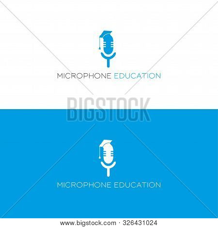 Smart Microphone Logo For Your Best Company