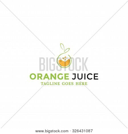Fresh Orange Juice Logo For Your Best Company