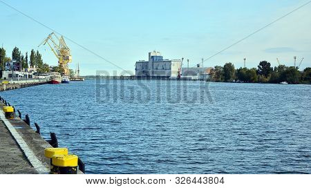 Szczecin,poland. 4 October 2019. Szczecin (stettin), Historical Capital Of Western Pomerania, Lies O