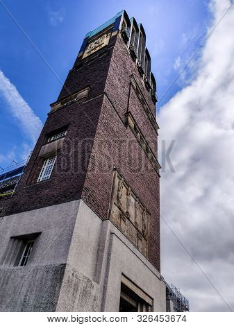 Wedding Tower From Low Angle, Mathildenhoehe, Darmstadt, Hessen, Germany