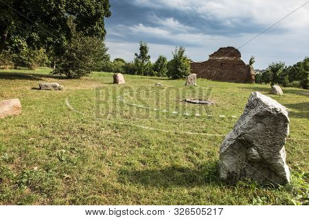Place Of The Former German Concentration Camp In Krakow Plaszow In Poland