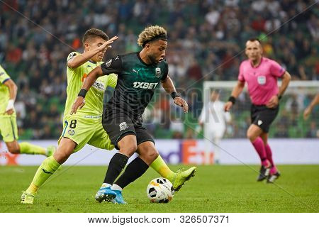 Krasnodar, Russia - October 3, 2019: Tonny Vilhena Of Fc Krasnodar In Action During The Uefa Europa 