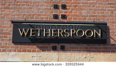 Wetherspoon Pub Sign In Chepstow