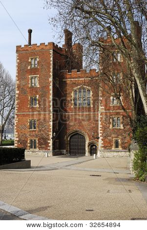 Lambethský palác. Londýn. Anglie