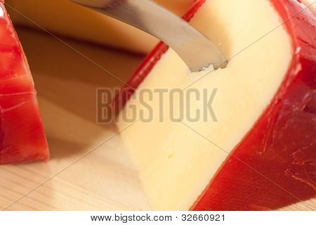 Cire ronde couverte néerlandaise Edam Gouda fromage