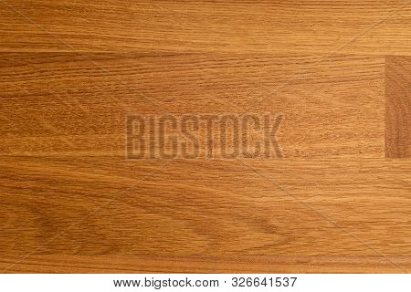 Elevated View Of Light Brown Oak Laminate