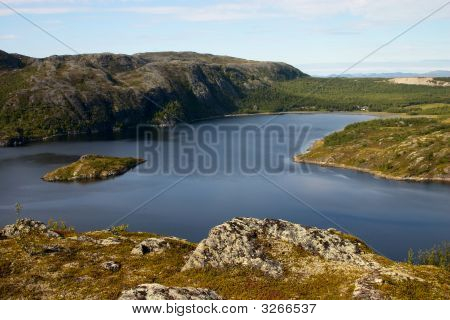Divoké fjordu v severním Norsku
