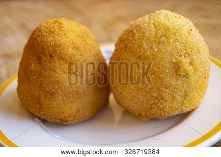 Street Food: Just Fried Stuffed Sicilian Arancine
