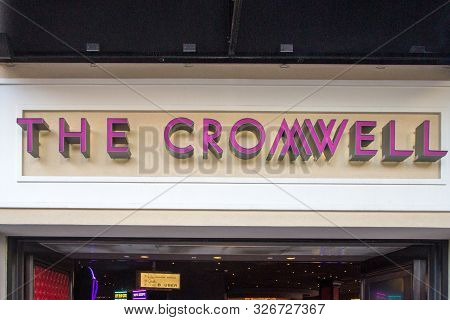 Las Vegas, Nevada, Usa - May 6, 2019: Exterior Entrance Of The Cromwell Casino And Resort In Las Veg