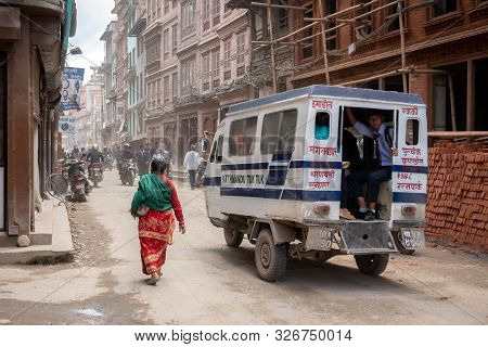 Tuk Tuk In Kathmandu