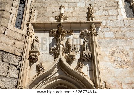 Basilica Of St-sauveur At Pilgrimage Town Of Rocamadour, Episcopal City And Sanctuary Of The Blessed