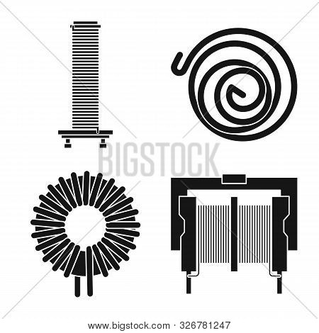 Vector Illustration Of Technology And Expansion Sign. Collection Of Technology And Flexible Stock Ve