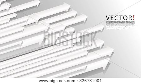 The Direction Of The Abstract Lines Of The Overlapping Paper