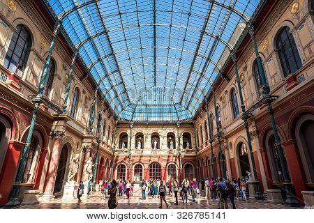 Interiors Of Ecole Des Beaux Arts, Paris, France
