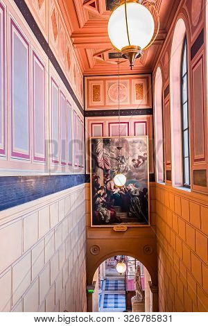Interiors Of Ecole Des Beaux Arts, Paris, France