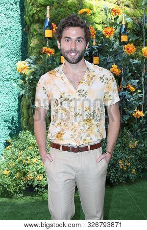 LOS ANGELES - OCT 3:  Jake Borelli at the 10th Annual Veuve Clicquot Polo Classic Los Angeles at the Will Rogers State Park on October 3, 2019 in Pacific Palisades, CA