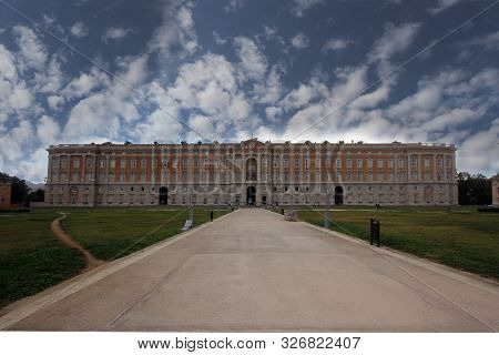 Caserta, Italy - September 25, 2019: The Royal Palace Of Caserta