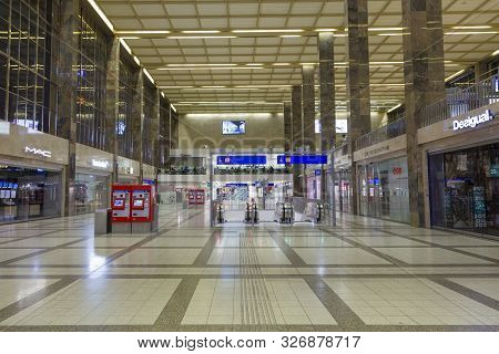 Vienna, Austria - Apr 25, 2015: Trains From The Austrian Federal Railway Company, Oesterreichische B