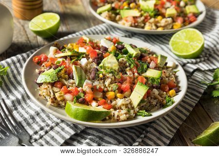 Homemade Mexican Baja Rice Bowl