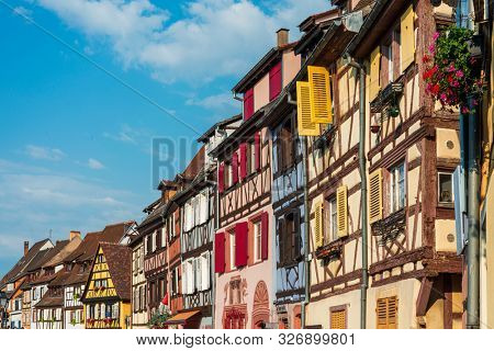 STRASBOURG, FRANCE - June 17, 2017 : Antique building view in Old Town Strasbourg, France