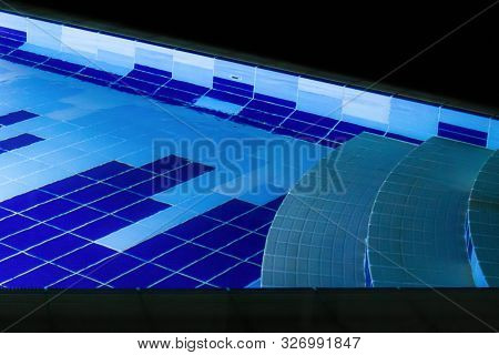 Illuminated Swimming Pool