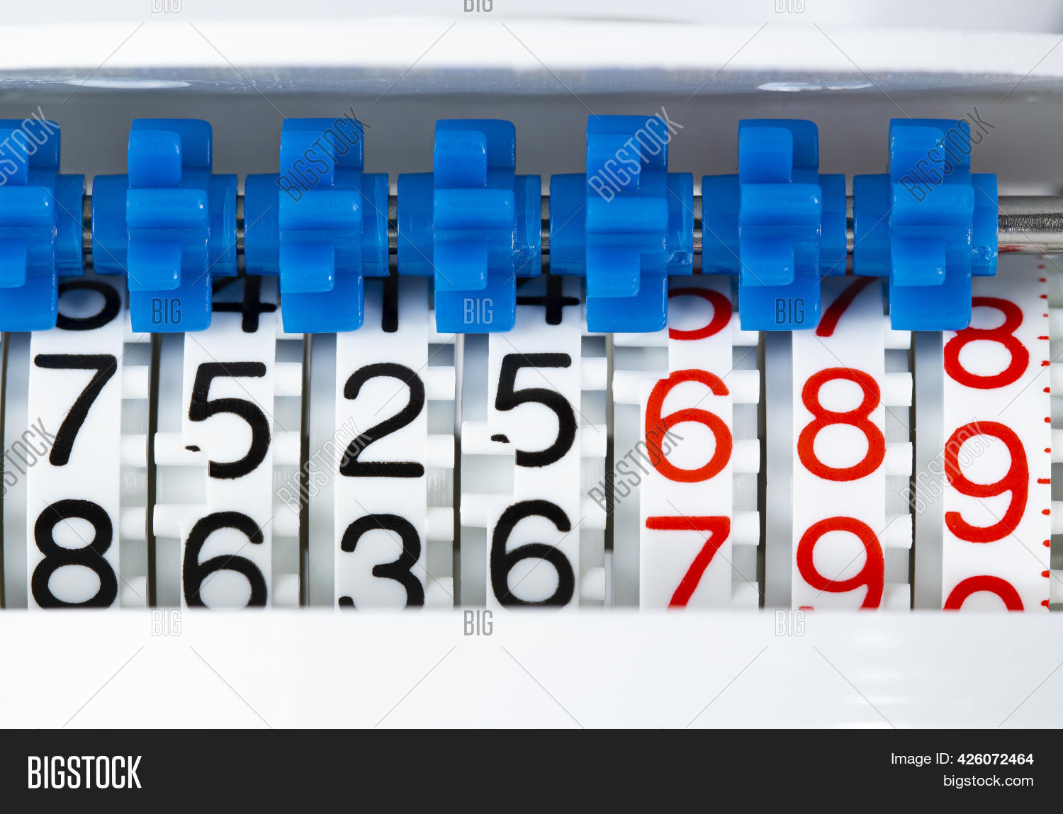 Wheels Numbers Gears Image & Photo (Free Trial) Bigstock