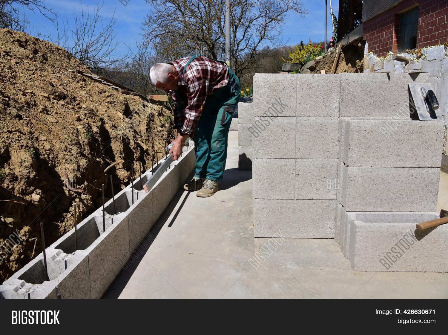 Mason On Construction Image & Photo (Free Trial) Bigstock