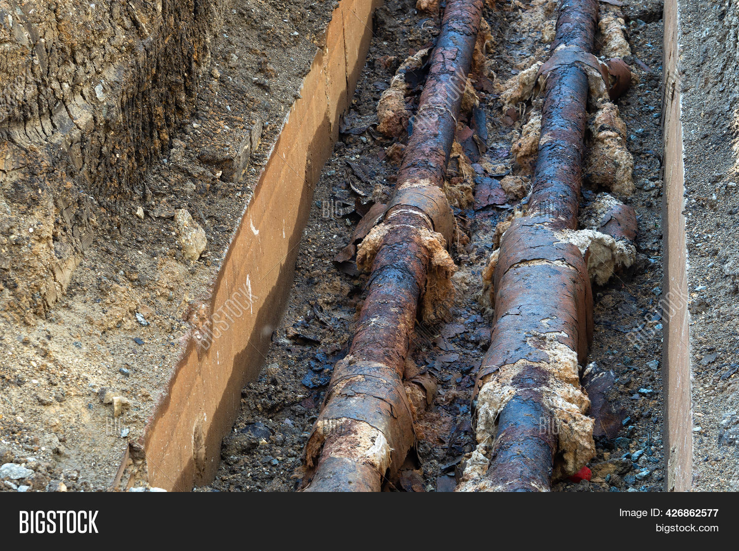 Old Rusty Sewer Pipes Image & Photo (Free Trial) Bigstock