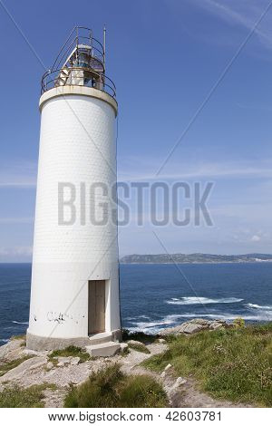 Leuchtturm von Laxe, Costa da Morte, la coruÃ¯Â¿Â½a, Galizien, Spanien