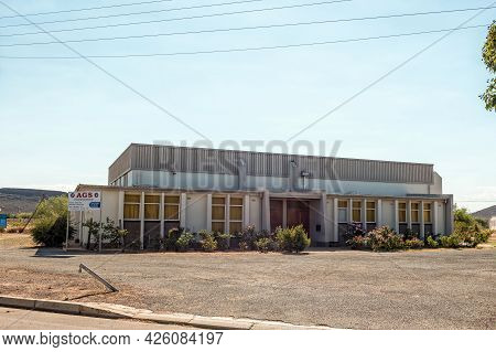 Touws River, South Africa - April 20, 2021: The Apostolic Faith Mission Church In Touws River In The