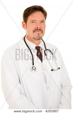Bel medico affidabile