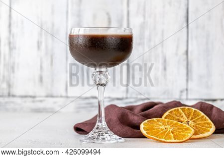 Chocolate Orange Espresso Martini Cocktail