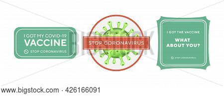 Antiviral Antibacterial Coronavirus Formula Vector Icons. Coronavirus 2019 Ncov, Covid 19 Ncp Virus 