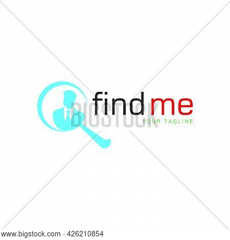 Simple And Modern Find Job Logo Design