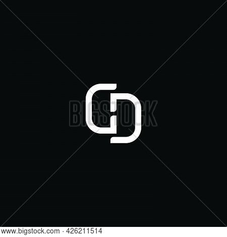 The Initials Gd Logo Is Simple And Modern