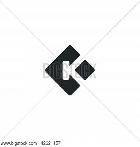 The Initials K Logo Is Simple And Modern..